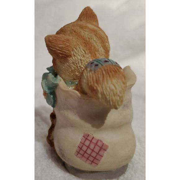 Calico Kittens by Priscilla Hillman & Enesco Celebrate Every Baby Step 1997 - Picture 2 of 7